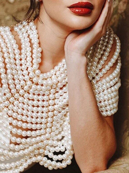 Rafa White Shawl