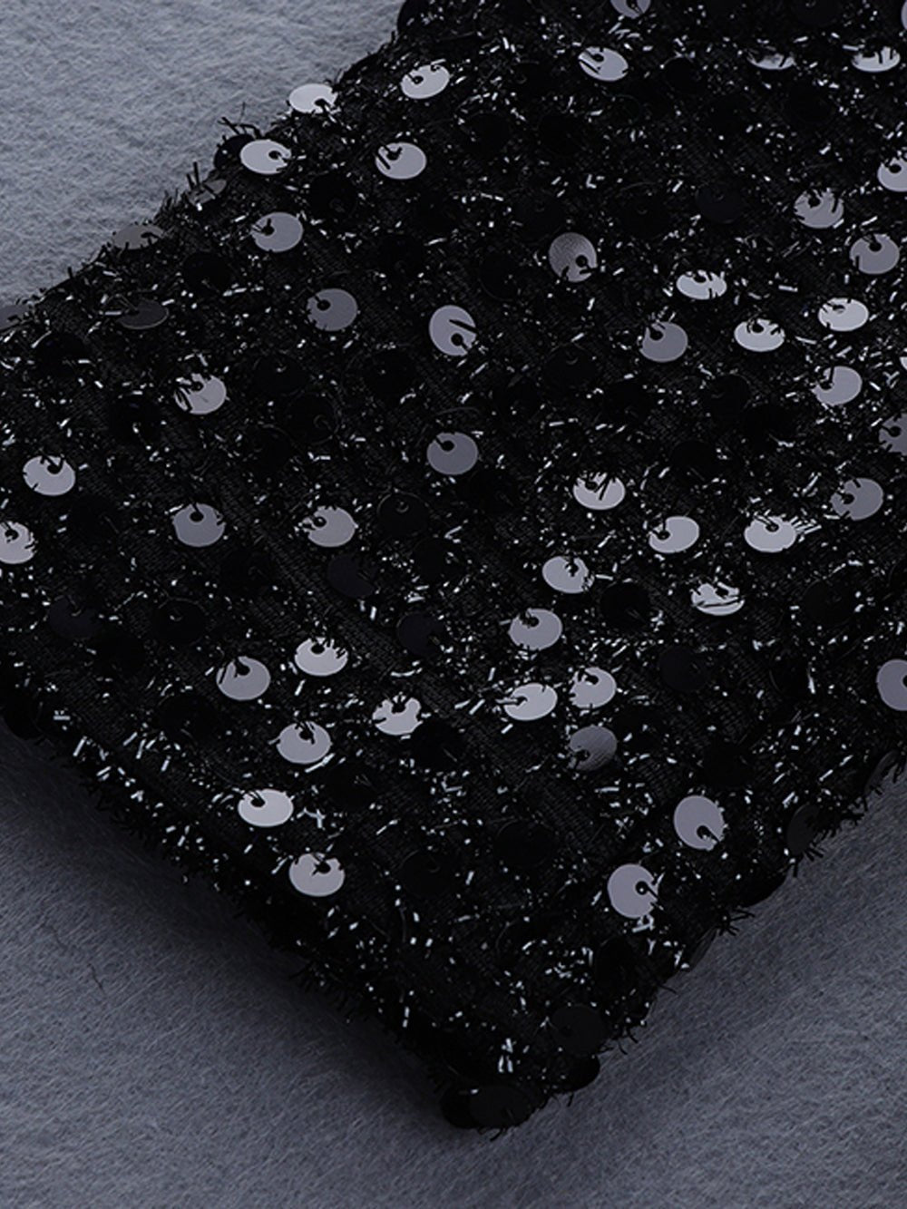 Reagan Black Sequin Blazer
