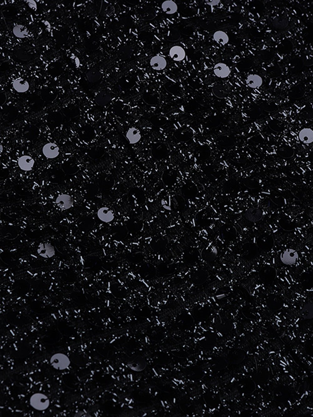 Reagan Black Sequin Blazer