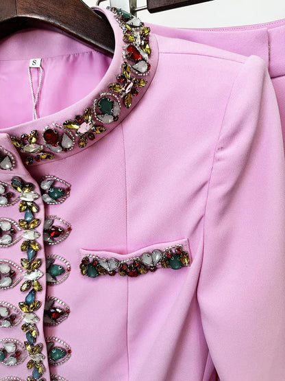 Rebecca Diamond Jacket & Pant Set