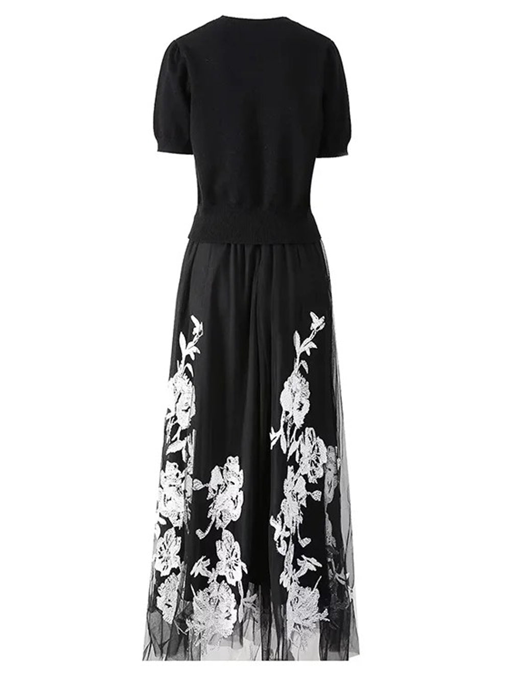 Rebecca Embroidery Skirt & Top Set
