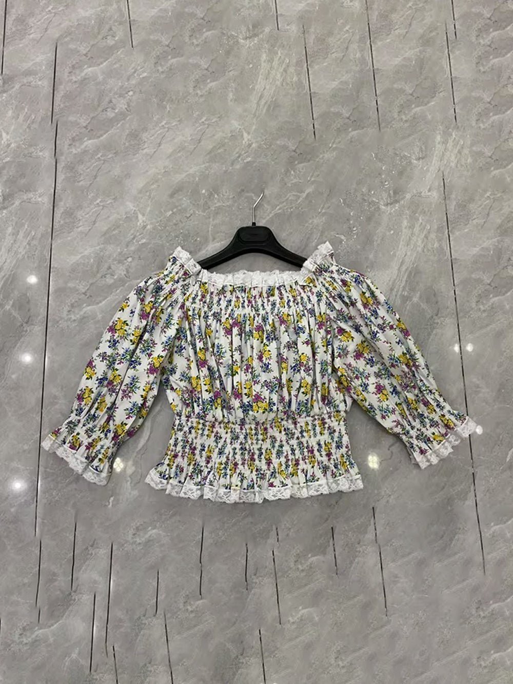 Rosalie Floral Smocked Skirt Set