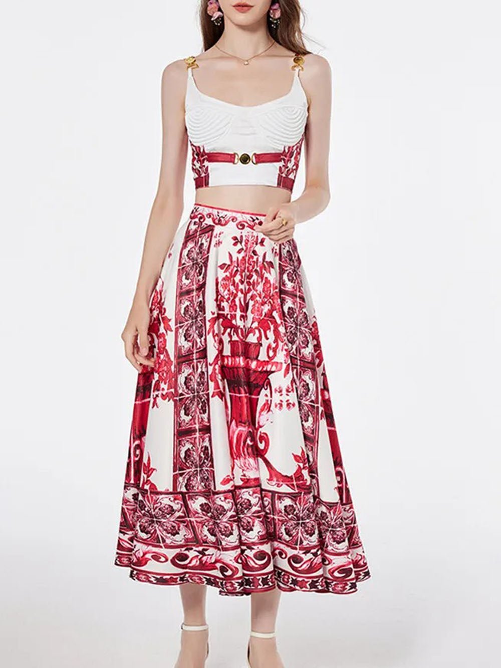 Rylan Top & Skirt Set