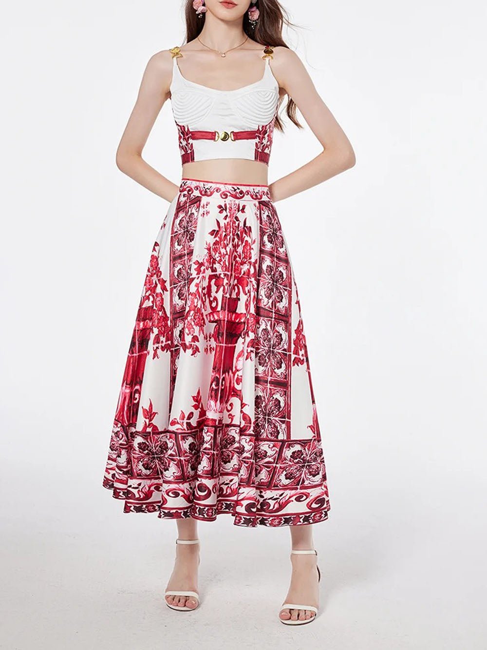 Rylan Top & Skirt Set