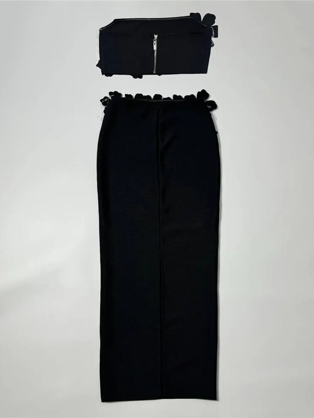 Rylee Strapless Top & Skirt Set