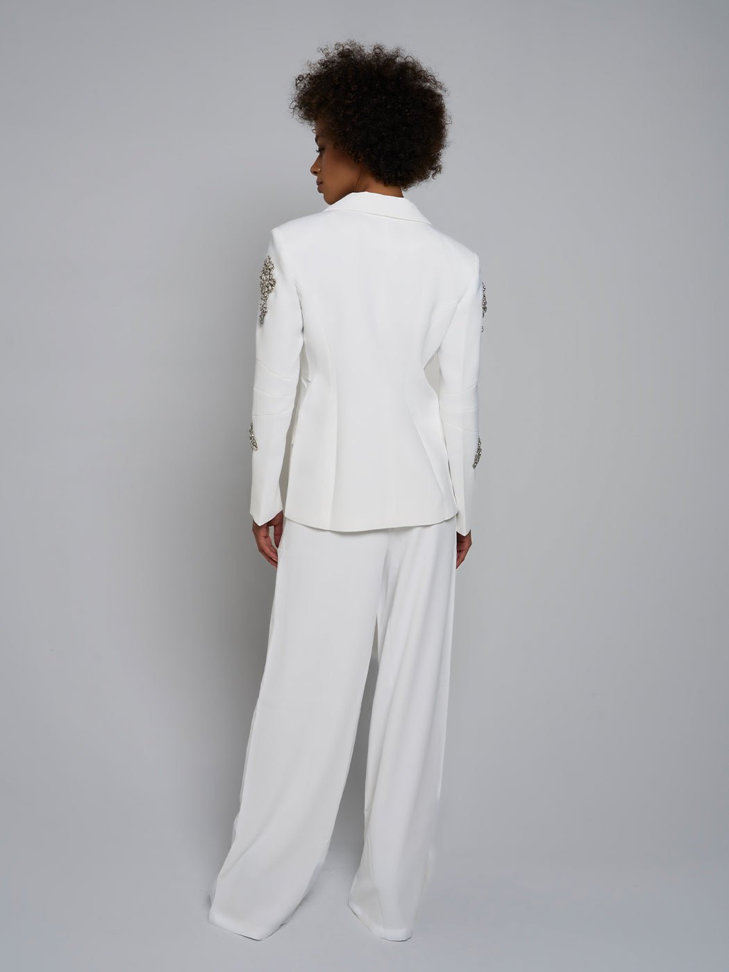 Sanna One-Buttoned Jacket & Pant Set