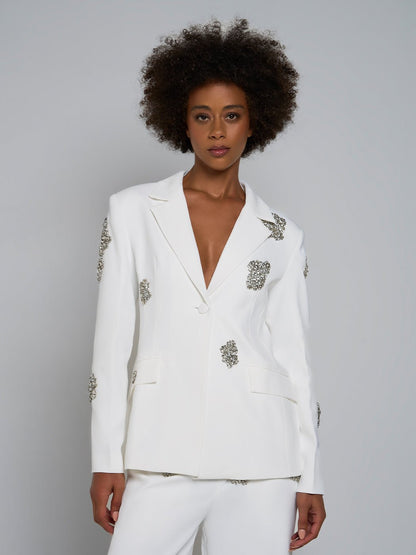 Sanna One-Buttoned Jacket & Pant Set