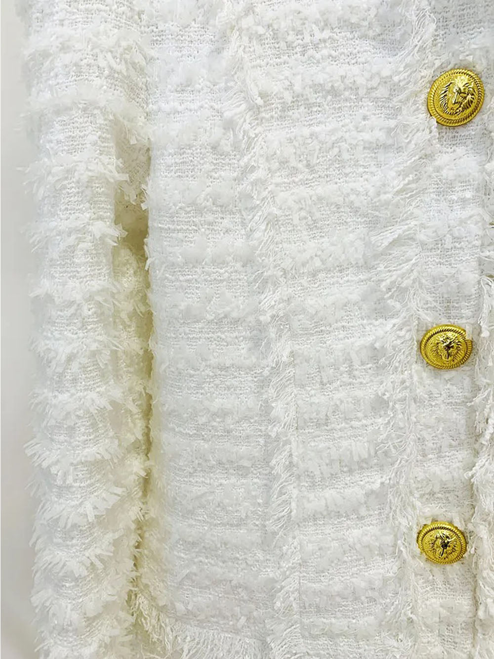 Shane Lion Button Tassel Jacket