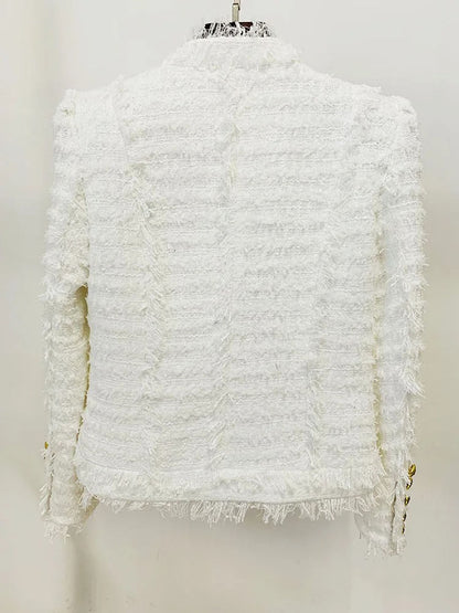 Shane Lion Button Tassel Jacket