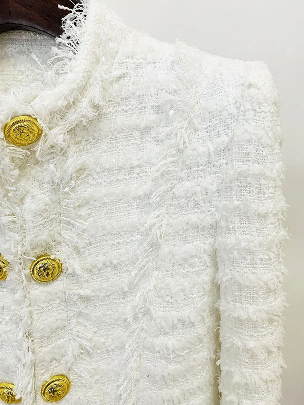 Shane Lion Button Tassel Jacket