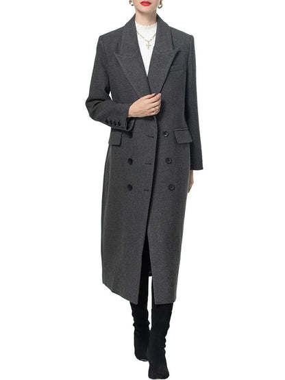 Sienna Double Row Midi Coat