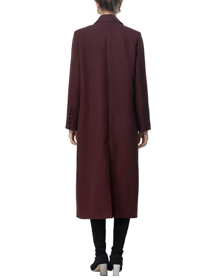 Sienna Double Row Midi Coat