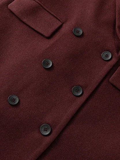Sienna Double Row Midi Coat