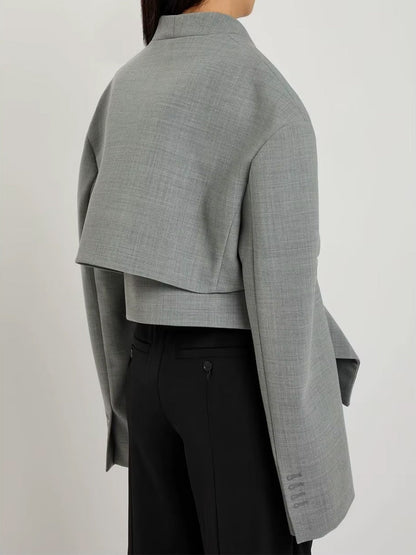 Simone Sculpted Cropped Jacket