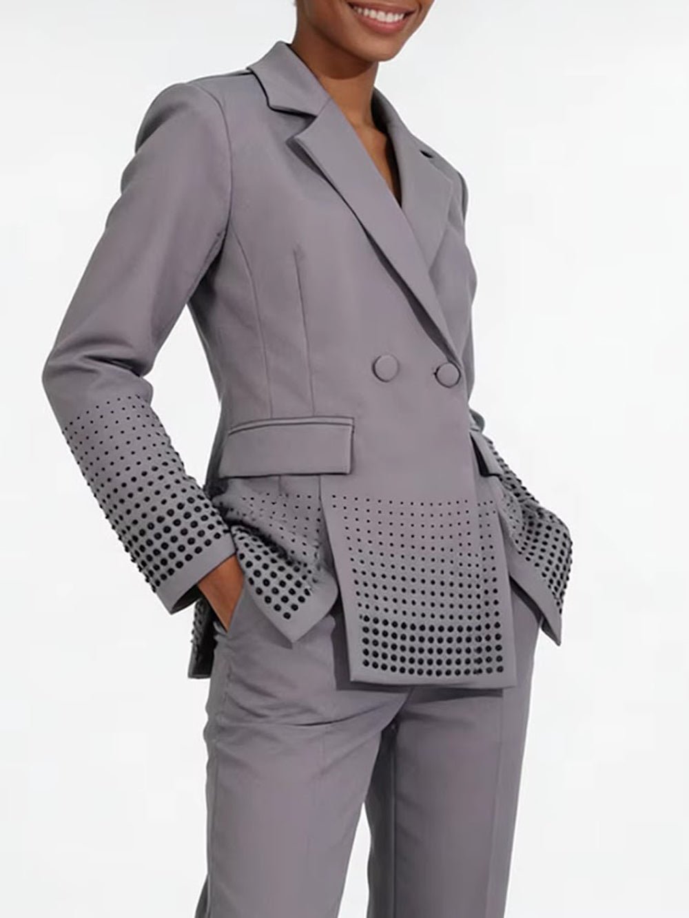 Sloane Tailored Double Breasted Blazer