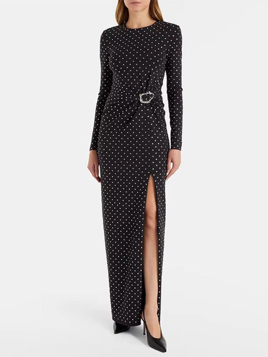 Sofia Crystal Maxi Dress