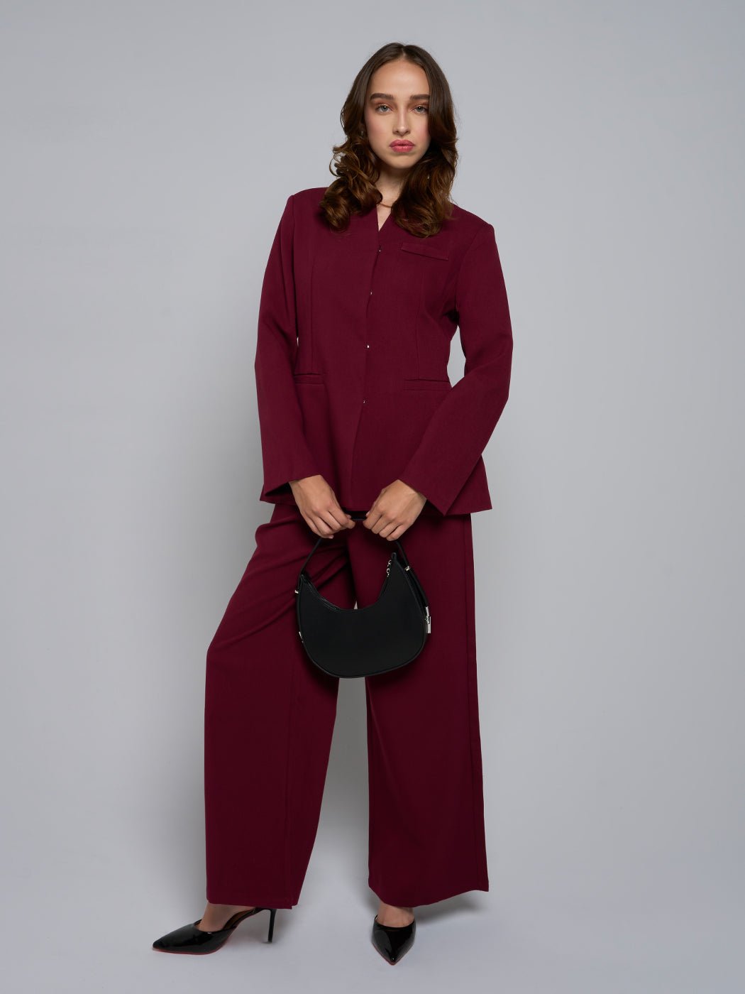Steph Jacket & Wide Pant Set