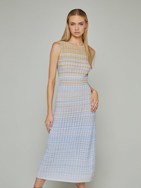 Sue Knit Sleeveless Bodycon Maxi Dress