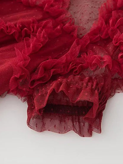 Sutton Ruffle Maxi Dress