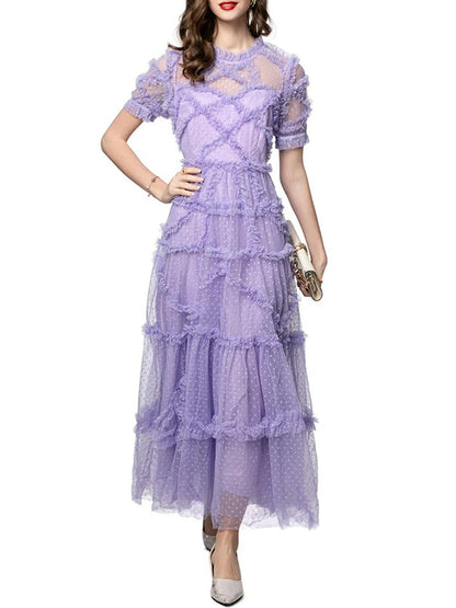 Sutton Ruffle Maxi Dress