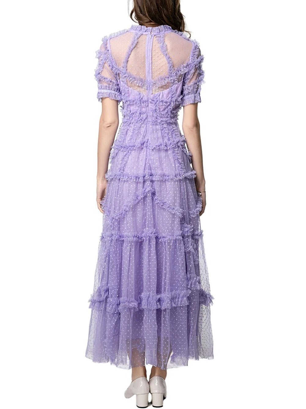 Sutton Ruffle Maxi Dress