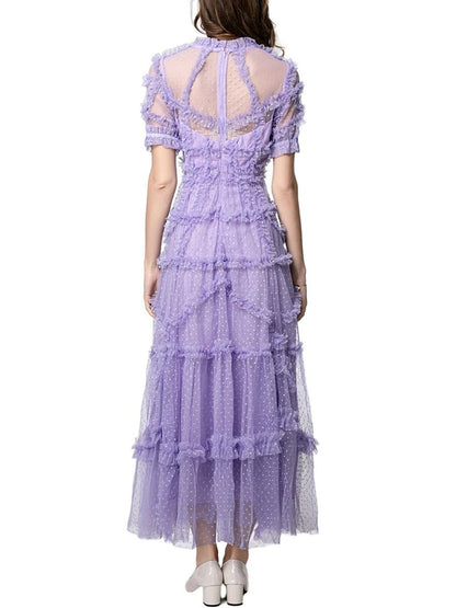 Sutton Ruffle Maxi Dress