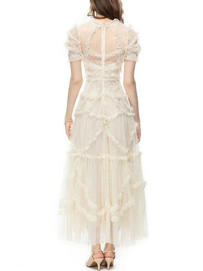 Sutton Ruffle Maxi Dress