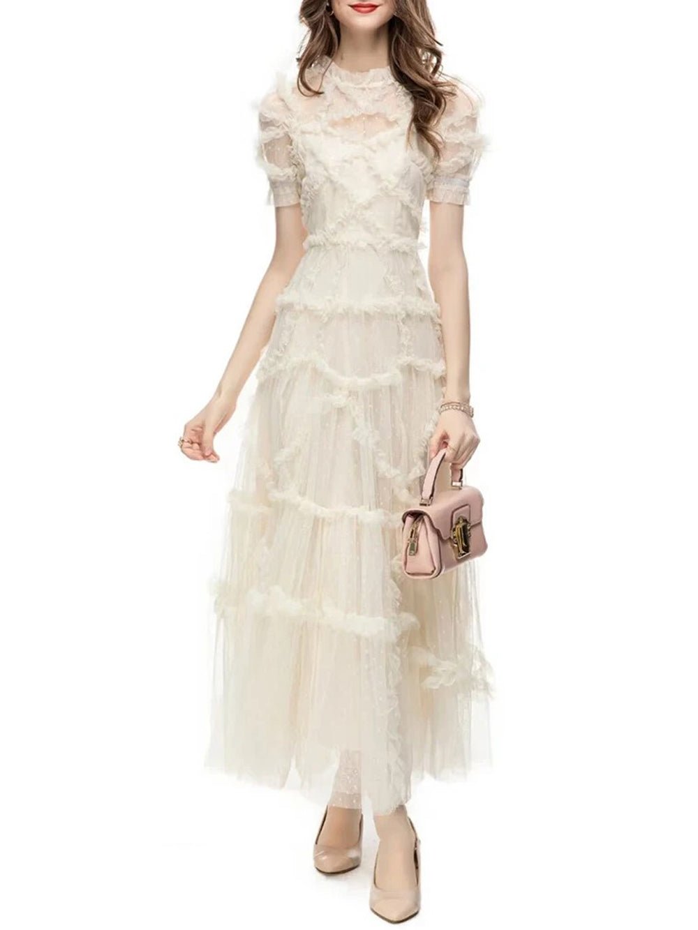 Sutton Ruffle Maxi Dress