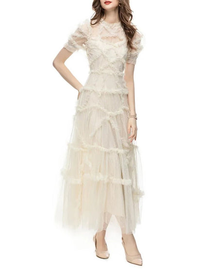 Sutton Ruffle Maxi Dress
