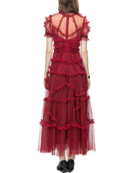 Sutton Ruffle Maxi Dress