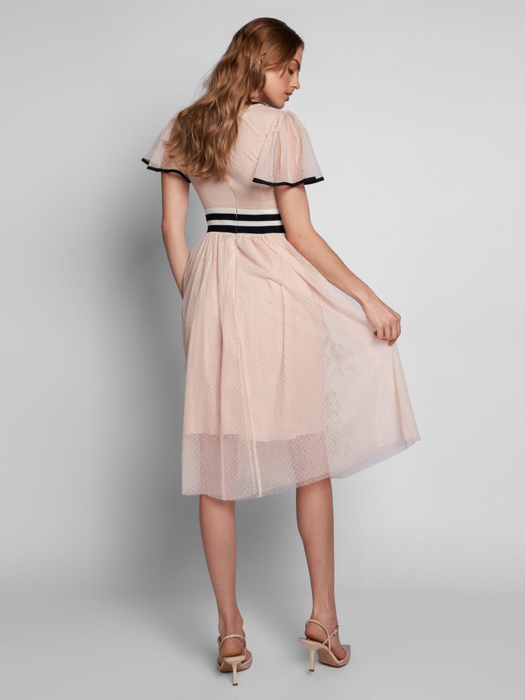 Taylor Sequin Midi Dress