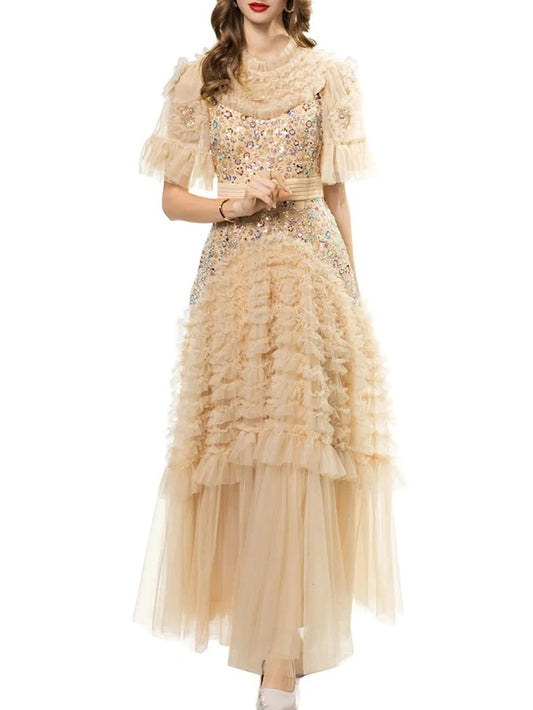Taylor Short Sleeve Maxi Dress