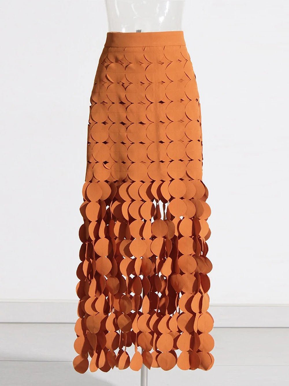 Valerie Hollow Out Tassel Skirt