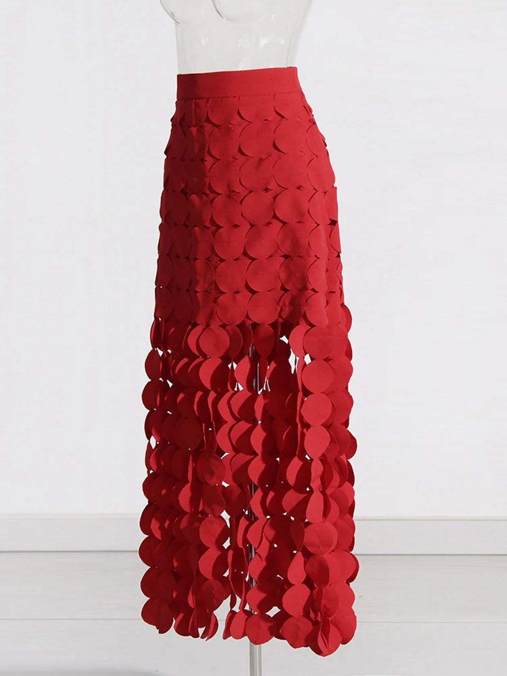 Valerie Hollow Out Tassel Skirt