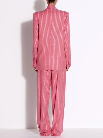 Vera Diamond Blazer & Pant Set