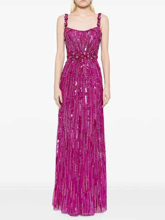 Viviana Sequined Maxi Dress