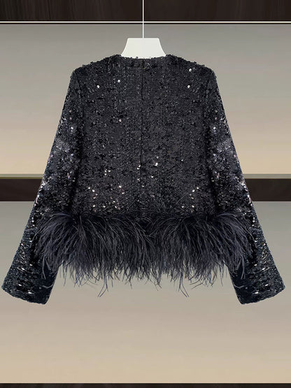 Zeke Feather Jacket